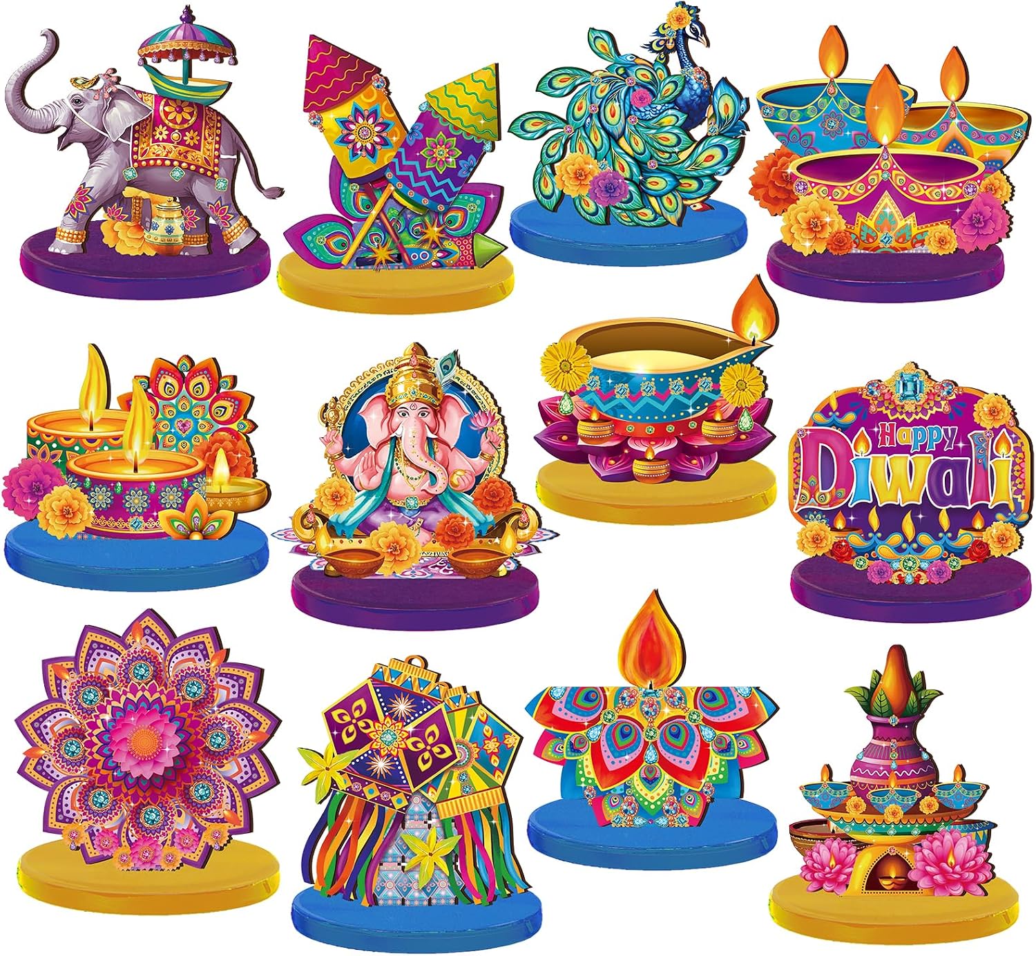 Festival Banners and Table Decor