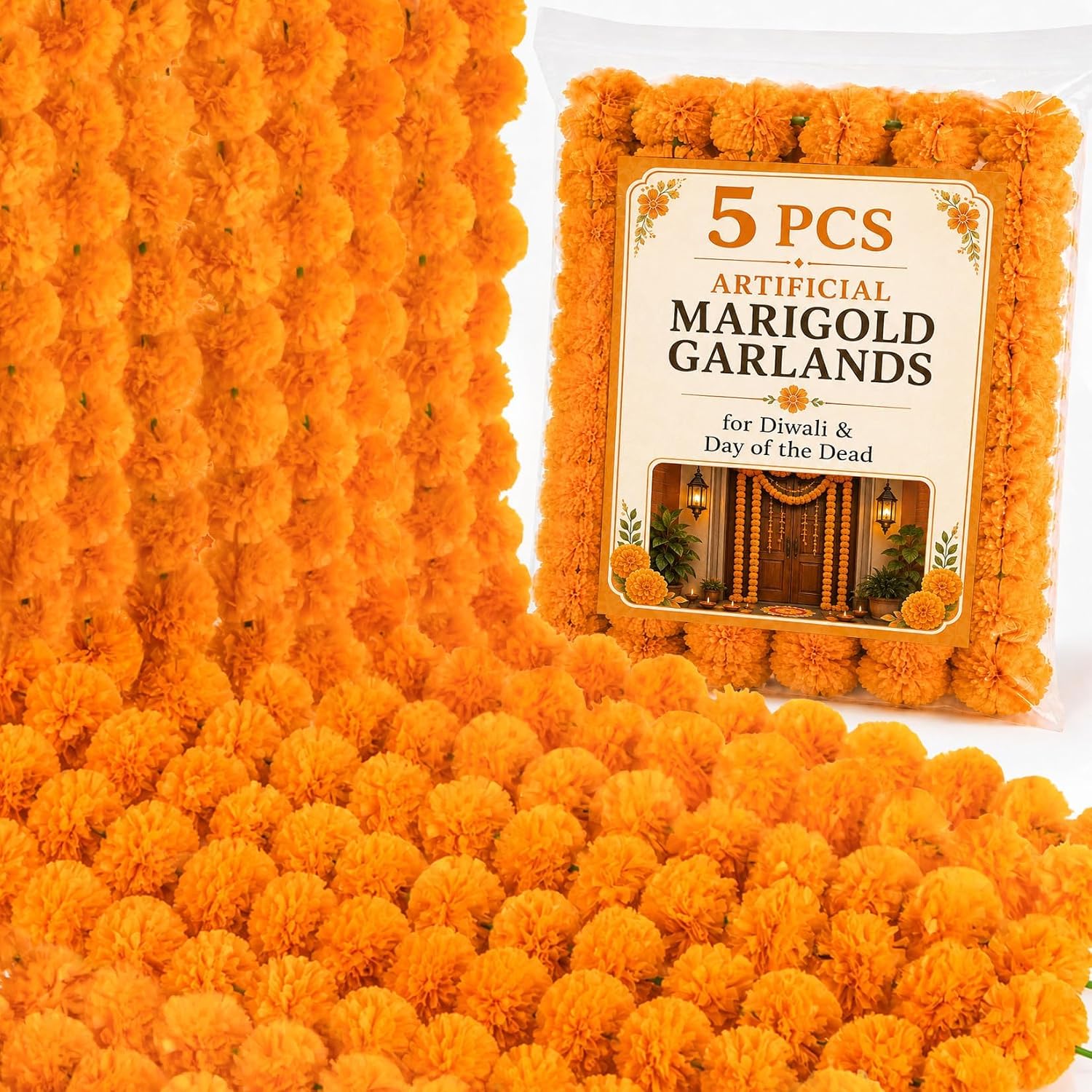 Piece Artificial Marigold