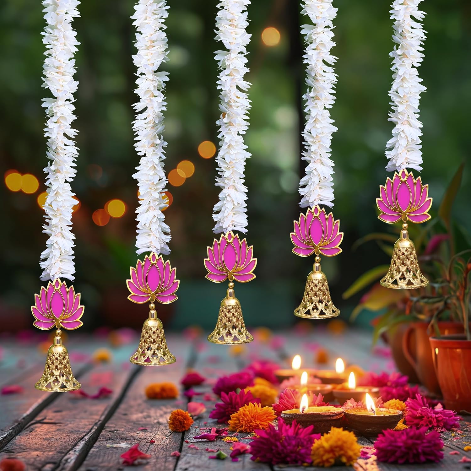 Artificial Lotus Bell