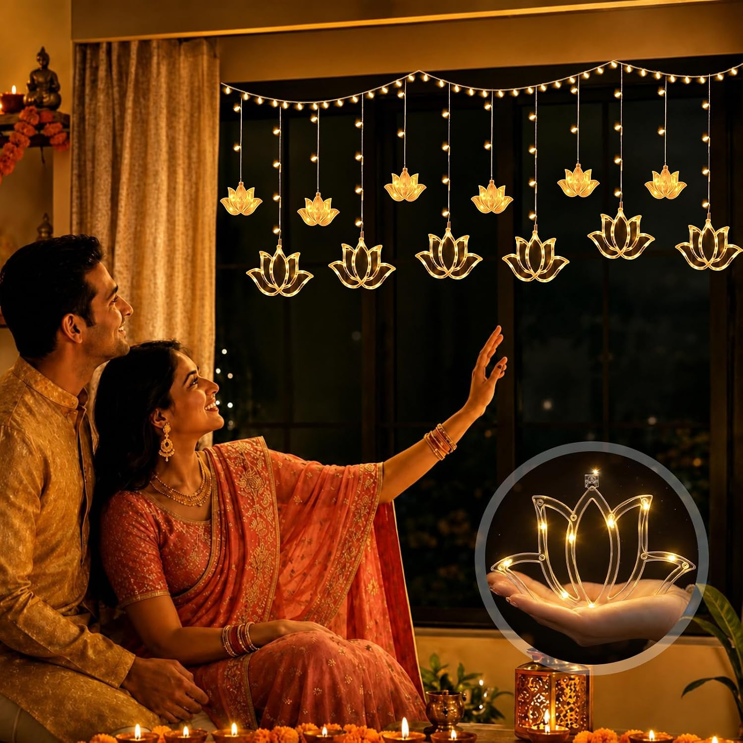 Diwali Lights and Lanterns